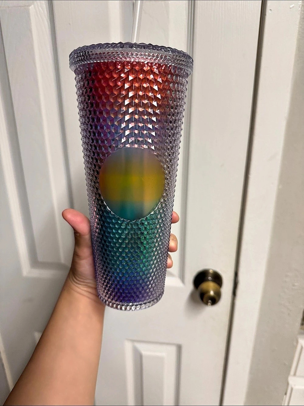 Rainbow Pride Studded Cold Cup Tumbler Venti